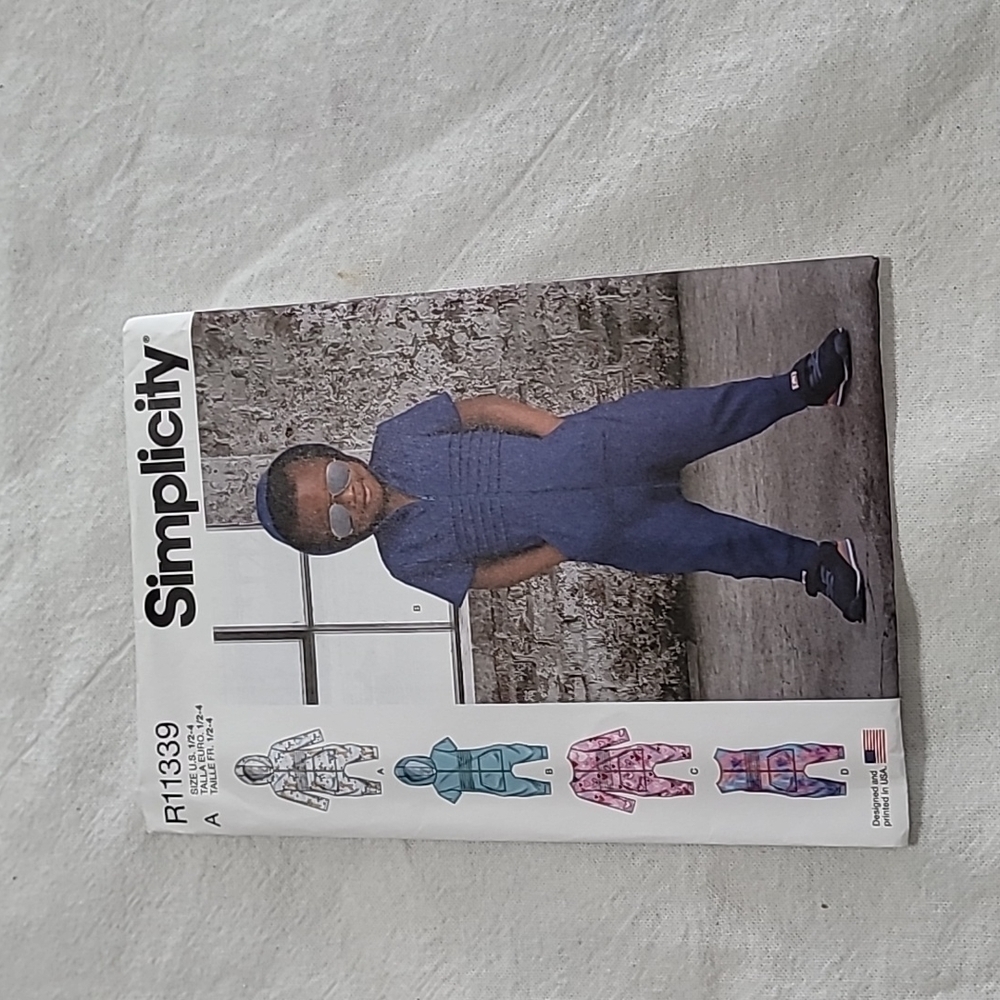 Simplicity Toddler's Knit Jumpsuit Pattern